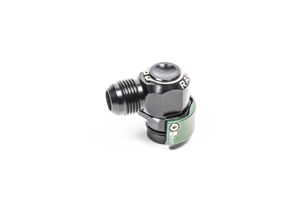 Radium Engineering — Radium V2 Quick Connect 19mm Male to 10AN Male 90 Degree - view 4